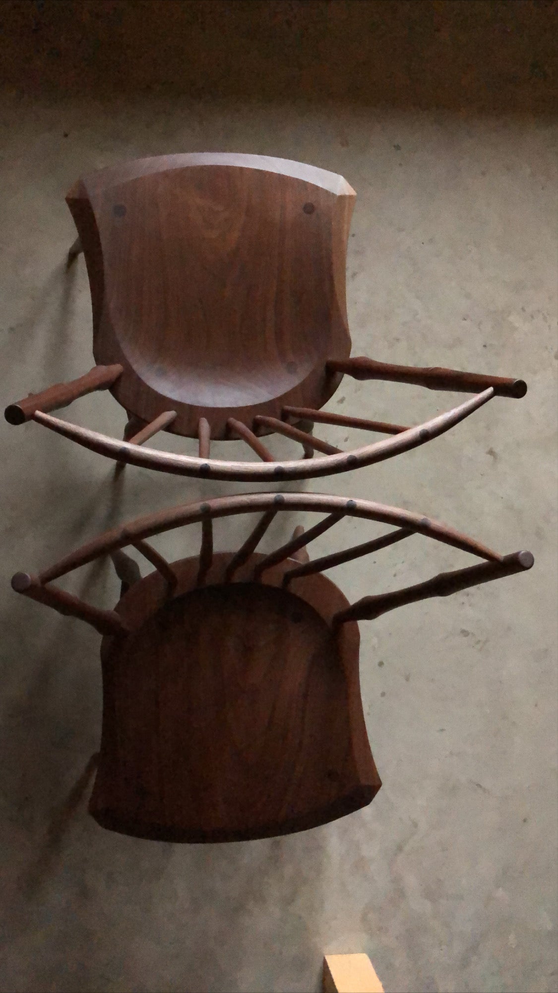 Walnut Rod Back Chairs 2020