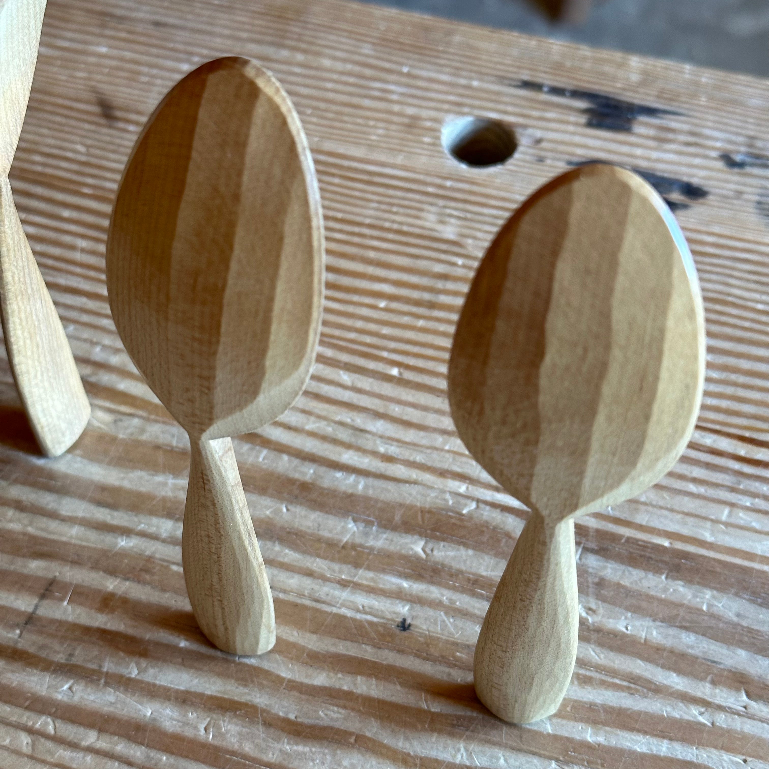 Balancing Sugar Maple Eating Spoon